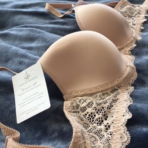 NWT Simone Perele Amour 3D plunge bra